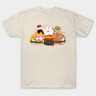 Cute Sushi Animals T-Shirt